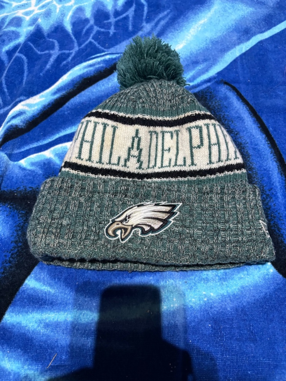 Philadelphia Eagles New NFL Era Beanie w/ Pom-Pom